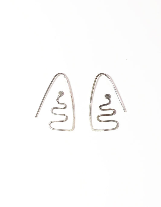 Undulate Sterling Earrings